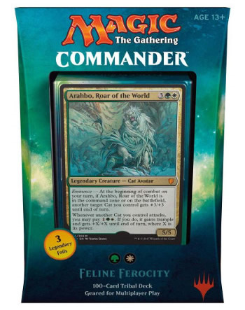 Commander Deck 2017: Feline Ferocity